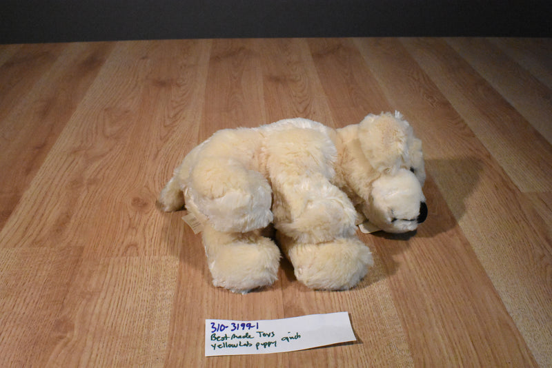 Best Made Toys Cuddle Zone Yellow Lab Labrador Retriever Puppy Dog Beanbag Plush