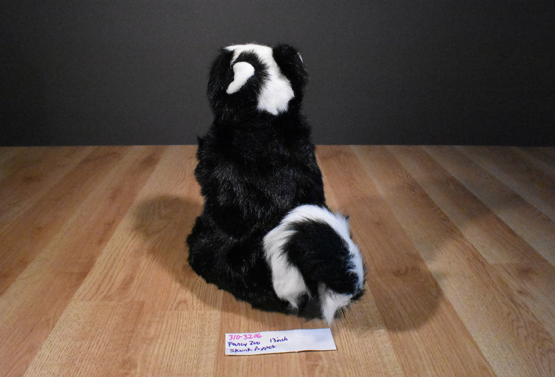 A&A Fancy Zoo Skunk 2002 Plush Puppet