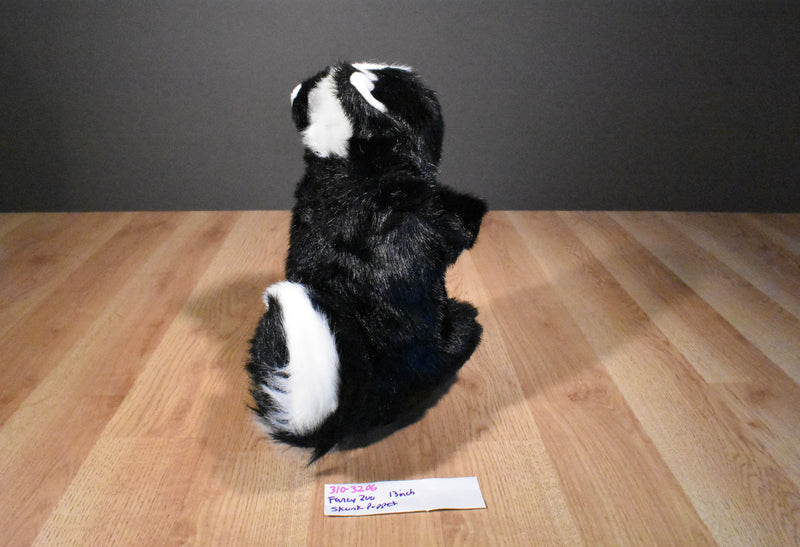 A&A Fancy Zoo Skunk 2002 Plush Puppet