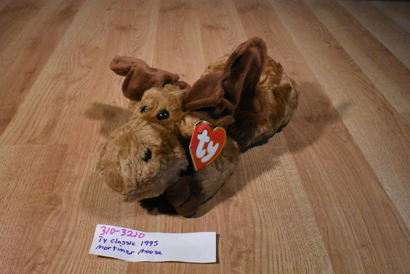 Ty Classic Mortimer Moose 1995 Beanbag Plush