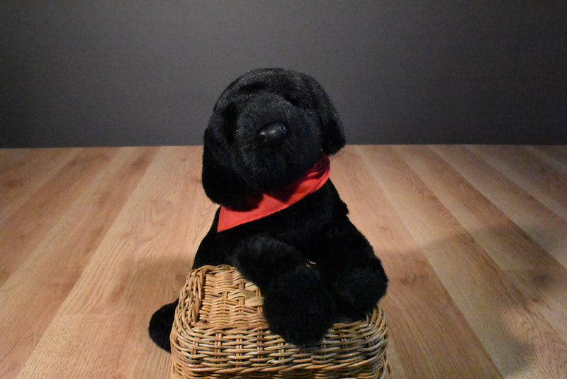 Douglas Cabela's Chester Black Lab Dog Plush