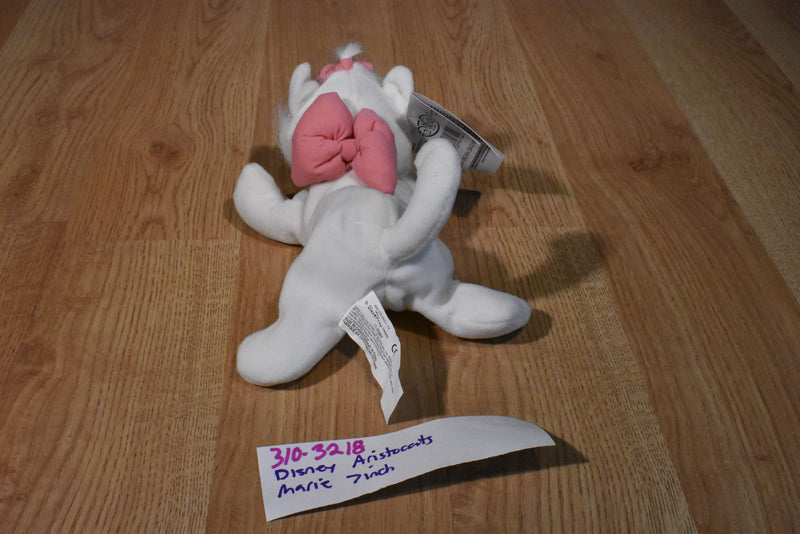 Disney Store Aristocats Marie Beanbag Plush