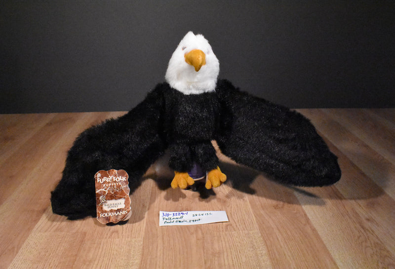 Folkmanis Bald Eagle Puppet Plush