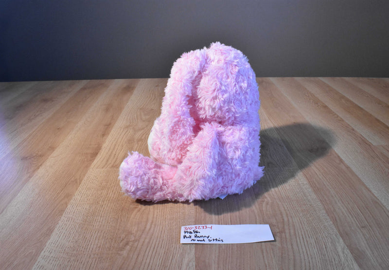 Hugfun Swirly Pink and White Bunny Rabbit Plush