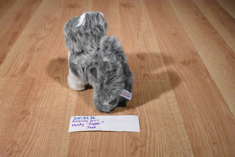 American Girl Husky Pepper Plush with Blue Eyes