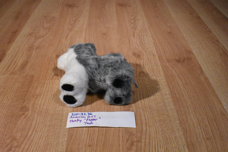 American Girl Husky Pepper Plush with Blue Eyes