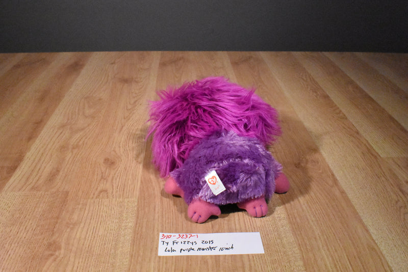 Ty Frizzys Lola Purple Monster 2015 Beanbag Plush