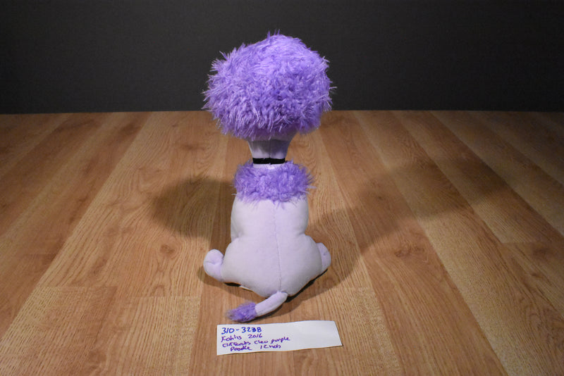 Kohl's Cares Clifford Cleo Purple Poodle 2016 Plush with Pink Bow