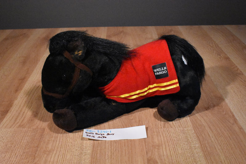Wells Fargo Mike Black Pony 2016 Plush
