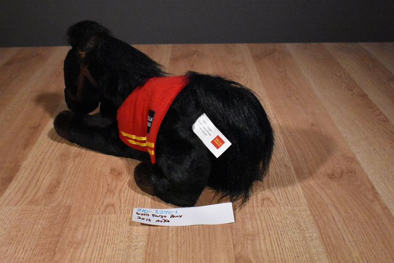 Wells Fargo Mike Black Pony 2016 Plush