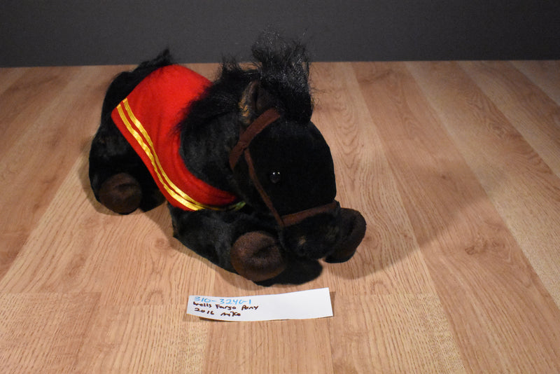 Wells Fargo Mike Black Pony 2016 Plush