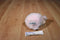 Russ Caress Soft Pets Fluffy Pink Bunny Rabbit Plush