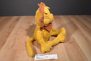 NoJo Lenny Tan and Brown Lion Plush with Corduroy Mane