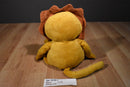 NoJo Lenny Tan and Brown Lion Plush with Corduroy Mane