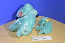 Ty Buddies and Babies Diddley Green Dog Beanbag Plush