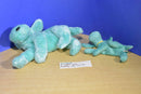 Ty Buddies and Babies Diddley Green Dog Beanbag Plush