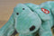 Ty Buddies and Babies Diddley Green Dog Beanbag Plush
