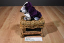 Applause Hush Puppy Deep Purple Special Velvet Basset Hound Beanbag Plush