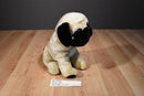 Classic Toy Co. Beige and Black Pug Plush