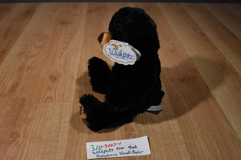 Wishpets Benjamin Black Bear 2010 Plush