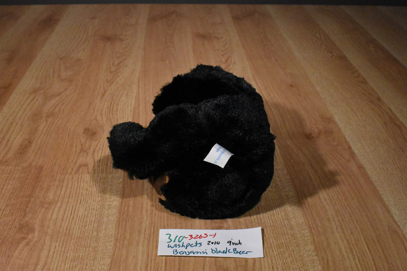 Wishpets Benjamin Black Bear 2010 Plush