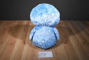 Ty Beanie Boos Large and Small Ice Cube Blue/ White Penguin Beanbag Plush