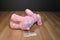 Build-A-Bear Pink  Bunny Rabbit Plush with White Daisy Flowers