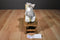 Aurora Miyoni Grey and White Husky Beanbag Plush with Blue Eyes