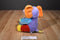 Aurora Baby Multicolored ABC Singing Elephant Plush