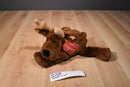 Hallmark Brown Reindeer Comet Beanbag Plush