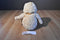 Burton and Burton Swirly Gold Duck Plush With Gold Bow