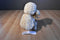 Burton and Burton Swirly Gold Duck Plush With Gold Bow