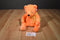 Ty Buddy Tangerine Orange Teddy Bear 2001 Beanbag Plush