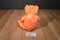 Ty Buddy Tangerine Orange Teddy Bear 2001 Beanbag Plush