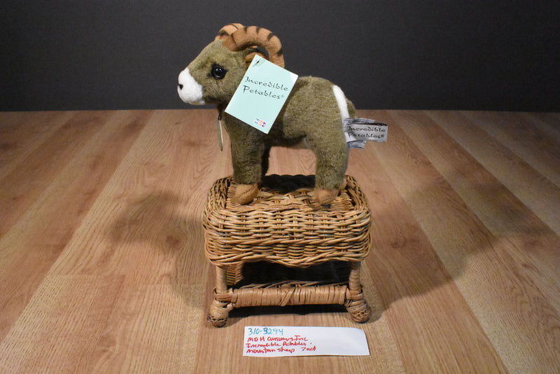 M.D.H. Incredible Petables Mountain Sheep Plush