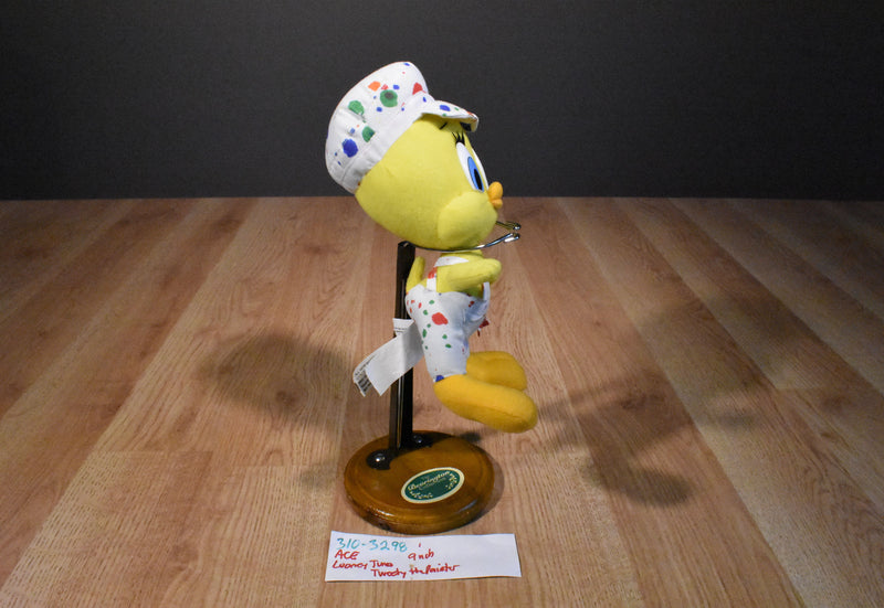 Ace Looney Tunes Tweety Bird the Painter 1998 plush