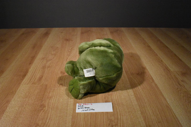 DGE Green Frog Beanbag Plush