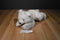 MJC Purr-fection White Bear With Black Frosted Tipped Fur 1992 Plush