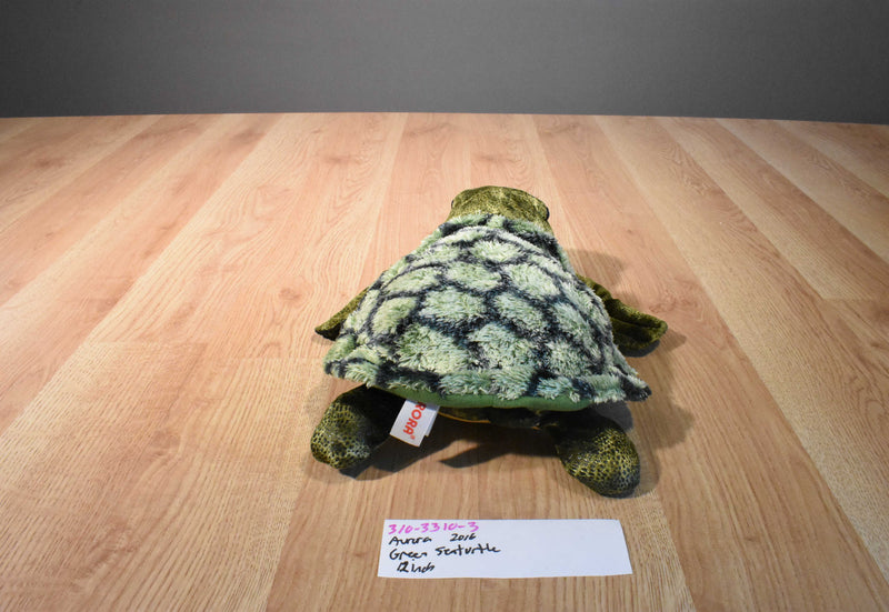 Aurora Green Sea Turtle 2016 Beanbag Plush