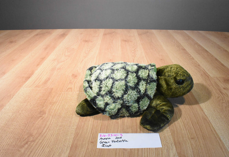 Aurora Green Sea Turtle 2016 Beanbag Plush