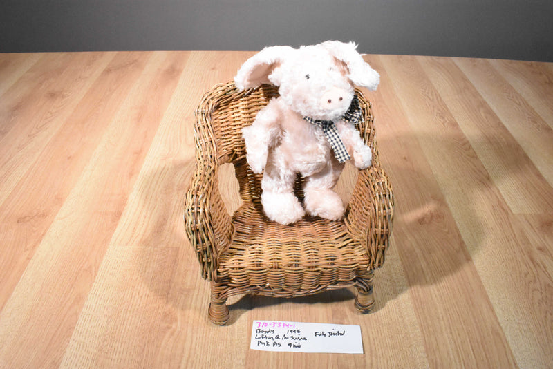 Boyd's Lofton Q. McSwine Pink Pig 1998 Beanbag Plush