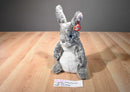 Ty Buddies and Babies Hopper Grey Bunny Rabbit Beanbag Plush