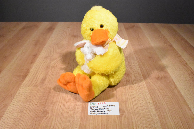 Gund Sunney Duck and Bunney Rabbit Plush