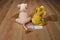 Disney Store Lion King Simba Beanbag Plush and Nala Plush