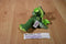 Scentsy Buddy Scout the Green Dragon Melon Scent Clip Plush(