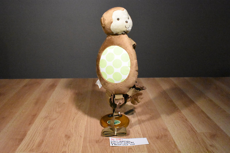 Carter's Child of Mine Brown and Green Monkey Safety Child Harness