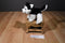 Stuffed Animal House Black and White Husky Beanbag Plush with Blue Eyes