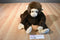 FAO Schwarz Brown and Beige Monkey Plush
