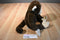 FAO Schwarz Brown and Beige Monkey Plush