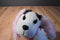 Poochie and Co. White Retriever Pink Sequins Plush Bag Purse